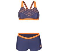Arena - Women's Proposal Swimsuit Two Pieces - Bikini - 40 - navy / team orange