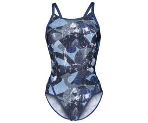 Arena - Women's Scratched Swimsuit Super Fly Back - Maillot de bain - 34 - multi black / navy