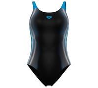Arena - Women's Smile Swimsuit U Back Bra - Maillot de bain - 36 - black / turquoise
