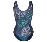 Arena - Women's Swimsuit Mia Wing Back - Maillot de bain - 46 - navy multi / navy