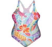 Arena Women's Swimsuit Swim Pro Back Allover P White Multi Taille: 3X | Maillots une pièce Outlet | Femme | Blanche