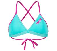 Arena - Women's Team Swim Top Tie Back Solid - Haut de maillot - 36 - water / very fuchsia