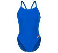 Arena - Women's Team Swimsuit Challenge Solid - Maillot de bain - 32 - neon blue / team orange