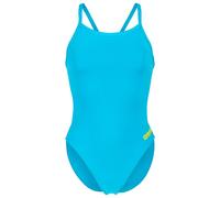 Arena - Women's Team Swimsuit Challenge Solid - Maillot de bain - 34 - turquoise / yellow star