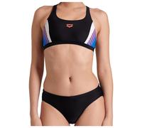 Arena - Women's Threefold Two Pieces - Bikini - 34 - black / blue china / white