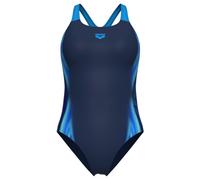 Arena - Women's Two Sides Swimsuit Swim Pro Back - Maillot de bain - 38 - navy multi / navy / turquoise