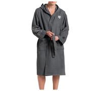 Arena - Zeal Robe - Peignoir de bain - XS - asphalt / white