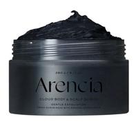 Arencia Fresh Cloud gommage corps et cuir chevelu, thé noir et Yuzu - 260 g