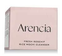 Arencia Rosehip Brightening Rice Mochi Face Cleanser & Daily Scrub - Moisturizing, Exfoliating & Deep-Cleansing - All Skin Types with Rice Powder & Rice Water (4.23oz)