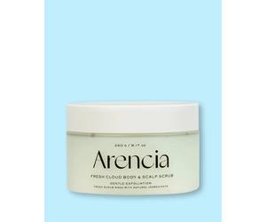 Arencia Gommage corps et cuir chevelu Fresh Cloud Geranium & Primrose - 260 g