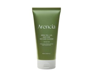 Arencia Nettoyant Gâteau de Riz Pores Profonds LHA Thé Vert - 150 ml