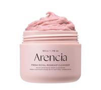Arencia Rosehip Nettoyant éclaircissant pour le visage et gommage quotidien au riz mochi - Hydratant, exfoliant et nettoyant en profondeur - Tous les types de peau avec poudre de riz et eau de riz (50