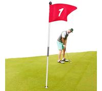 Arène d'alignement des coups - Ensemble de trous d'écaillage légers, bannière de marqueur amovible, outil de tapis de terrain adapté aux voyages, forets de gazon pour constructeur de compétences | Kit