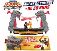 Arene de Combat Ninja Fury - AKEDO - Combat avec figurines, contrôleurs et effets sonores