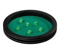 Arène de dés bordée de cuir artificiel Philos 30cm G