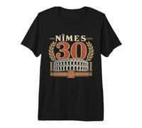 Arènes De Nîmes NÎMES 30 Histoire Romaine T-Shirt Haut de Gamme