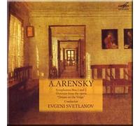 Arensky - Symphonies No.1 & No.2, Overture from the Opera "Dream on the Volga" - Evgeni Svetlanov