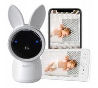 Arenti Arenti AINanny - Babyphone - Wifi babyphone avec écran 5 pouces - résolution Ultra HD 2K - berceuses - Alexa & Google