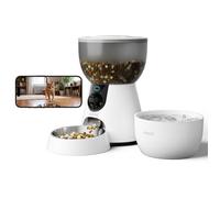 ARENTI Distributeur Automatique pour Chat/Chien avec caméra 2K, 4L, capteurs Faible Niveau & Blocage, Détection intelligente