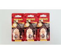 AREON 3 X Haute qualité de Voiture Parfume Airfresher Fresco différents Parfum - Beverly Hills