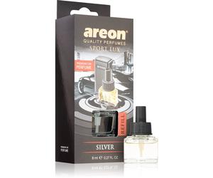 Areon Car Black Edition Silver désodorisant voiture recharge 8 ml