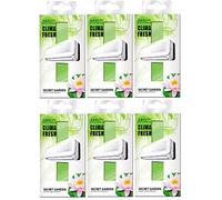 Areon Clima Fresh Désodorisant Maison Jardin Secret Climatiseur Rafraichisseur d Air Secret Garden Lot de 6