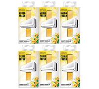 Areon Clima Fresh Désodorisant Maison Vanille Douce Climatiseur Rafraichisseur d Air Sweet Vanilla Lot de 12