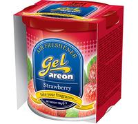 AREON Désodorisant en gel CAN pour voiture - Parfum d'ambiance - Désodorisant pour voiture (fraise)