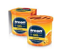 AREON Désodorisant en gel CAN pour voiture - Parfum d'ambiance - Désodorisant pour voiture - Orange