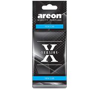 AREON X Désodorisant Voiture Neuve Odeur Neuf Senteur Rétroviseur Pendu Noir 2D (New Car Lot de 3)