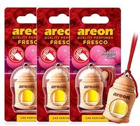 Areon Fresco de voiture Bubble Gum Aroma Parfum D?sodorisant Arbre Bureau ? domicile (lot de 3)