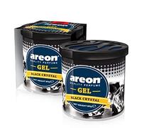 AREON Gel désodorisant CAN - Parfum d'ambiance - Parfum d'ambiance - Noir Crystal