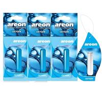AREON Liquide Désodorisant pour Voiture à Suspendre à oxygène Pendentif Parfum Longue durée Home 3D 5 ML Multi Lot Lot de 3