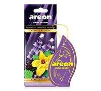 AREON Mon Désodorisant Voiture Patchouli Lavande Vanille Fleur Rétroviseur Pendu Violette Maison (Patchouli Lavender Vanilla Lot de 1)