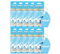 Areon Mon Désodorisant Voiture Rétroviseur Pendu Miami Beach Tropical Bleu Maison (Lot de 10)