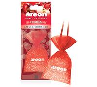AREON Perles de Voiture Air APLE et Cannelle Aroma désodorisants Parfum de qualité Home Office Parfum (Lot de 3)