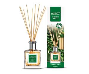 Areon Reed Diffuseur de Parfum forêt Nordique 150 ML 1 Emballage Parfum pour Maison ou Bureau Parfum Longue durée Kit de bâtonnets pour diffuseur