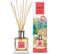 Areon Reed Diffuseur / Spring Bouquet / 150 Ml / 1 Emballage / Parfum Pour La Maison Ou Le Bureau Arôme Longue Durée Kit De Bâtonnets Pour Diffuseur