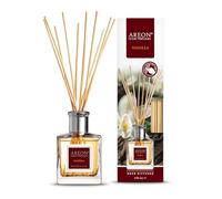 Areon - Diffuseur à roseaux Vanille - Recharge 150 ml, arôme longue durée, kit de bâtonnets
