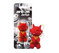 Areon Smile Character Black Crystal Désodorisant pour voiture Parfum drôle suspendu 3D