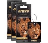 Areon – Désodorisant de voiture suspendu Wild – Parfums naturels frais, design élégant