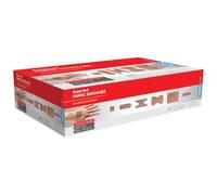 Areoplast Lot de 100 pansements assortis en tissu (6 tailles)