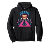 Arepa L'étoile de l'assiette au Design rétro Pop Sweat à Capuche