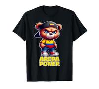 AREPA Power Colombie Drapeau Colombien Ours Colombia T-Shirt