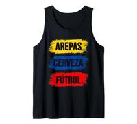 Arepas Cerveza et Futbol Culture colombienne Débardeur