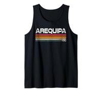 Arequipa Pérou Design rétro Ville péruvienne Débardeur