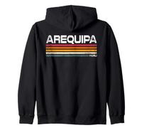 Arequipa Pérou Design rétro Ville péruvienne Sweat à Capuche
