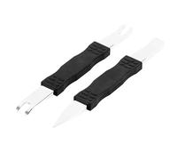 ARES 10123 - Kit d'outils de garniture automobile 2 pièces - Extrémités de levier ultra fines offrant une résistance supérieure sans endommager le matériau - Élimine les garnitures, moulures