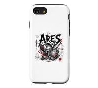Arès, Dieu de Spartan Helm, Ancienne Bataille Coque pour iPhone SE (2020) / 7/8