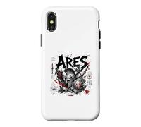 Arès, Dieu de Spartan Helm, Ancienne Bataille Coque pour iPhone X/XS